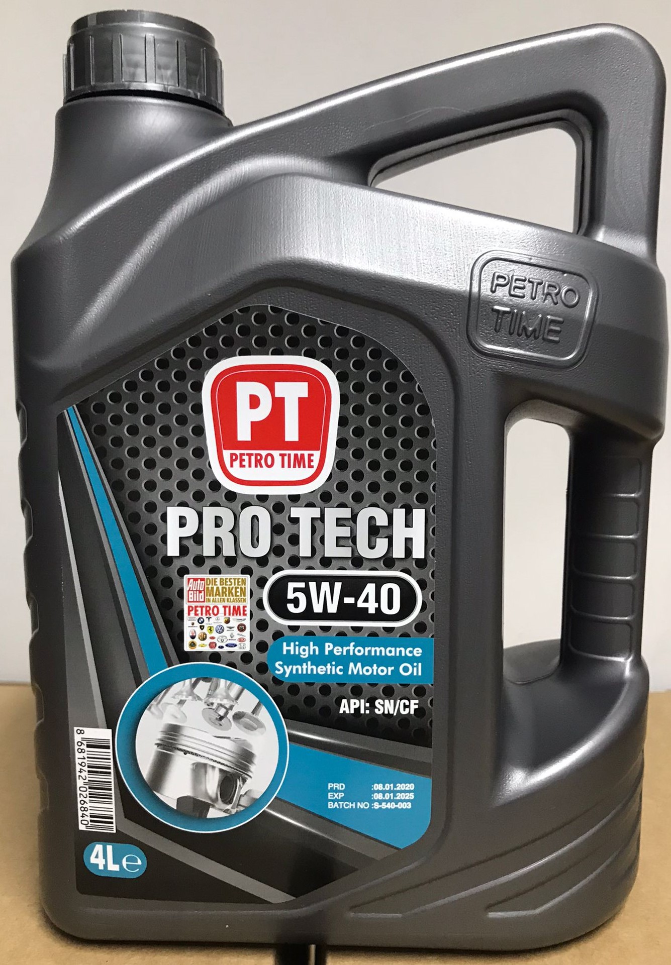 PETRO TİME PRO TECH 5W40  4 LT