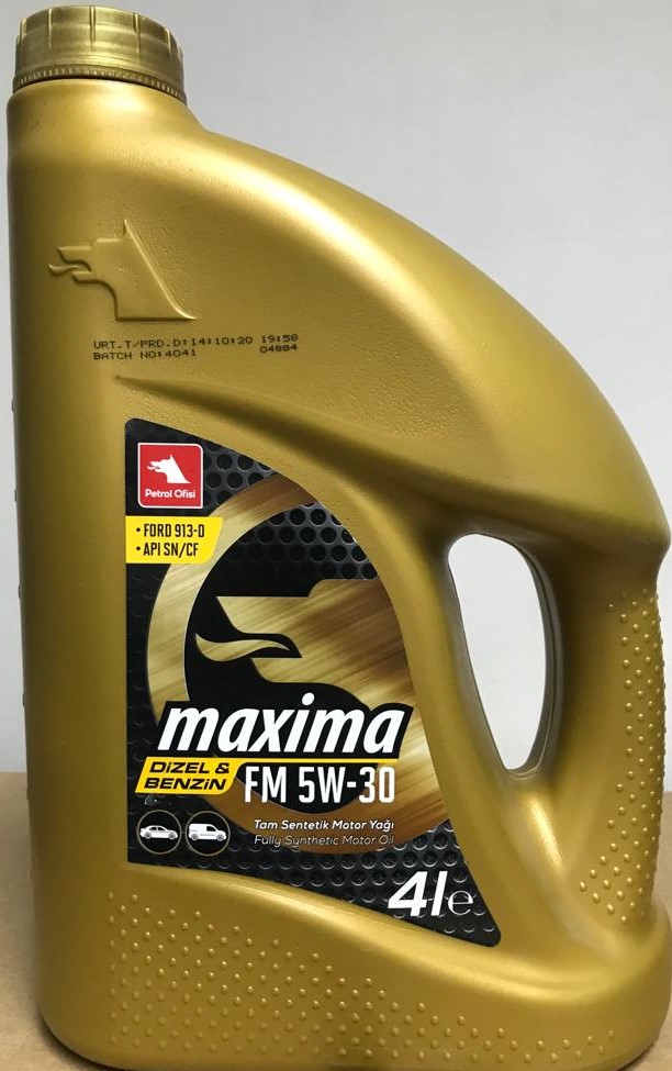 PETROL OFİSİ MAXİMA FM 5W30 4 LT